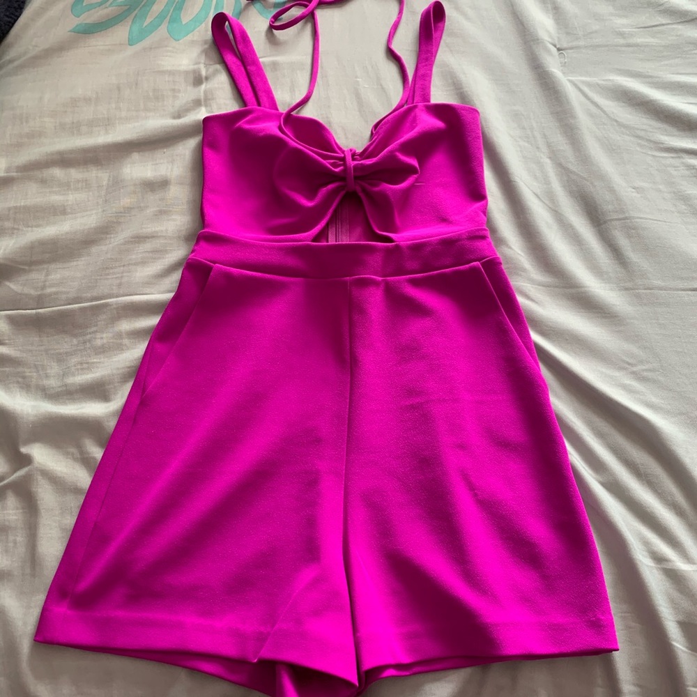 Purple romper